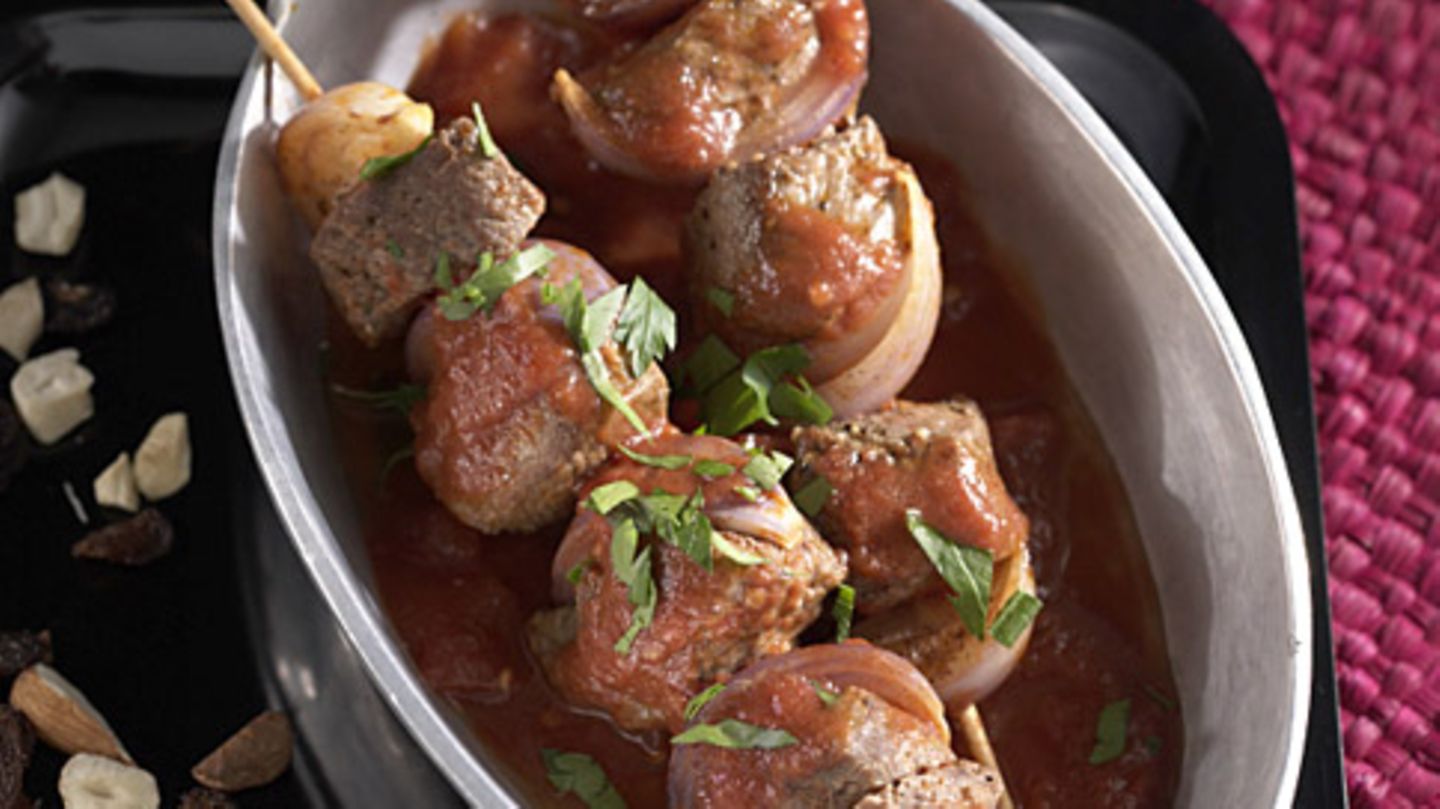 Lamm-Schaschlik Rezept - [ESSEN UND TRINKEN]