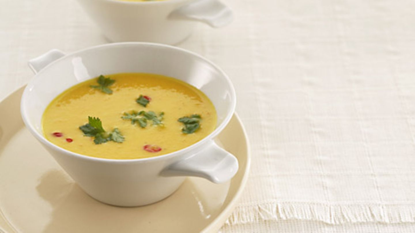Scharfe Möhrencremesuppe Rezept