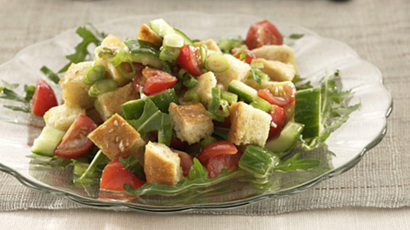 Fladenbrotsalat Rezept