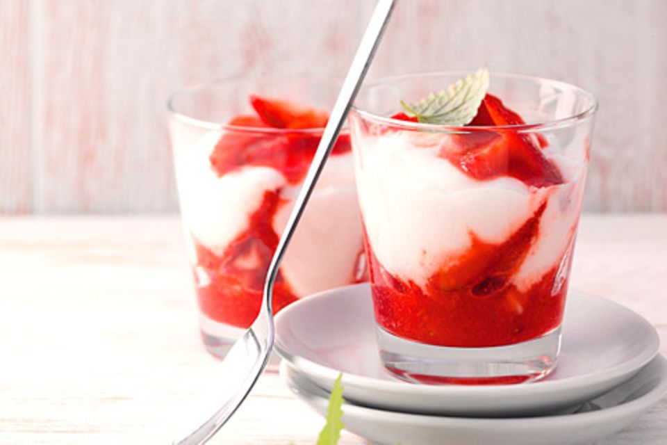 Leichte Rezepte mit Erdbeeren