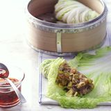 Gedämpfte Chinakohlrouladen