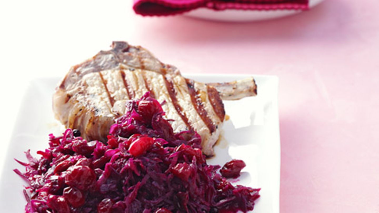 Cranberry-Rotkohl Rezept