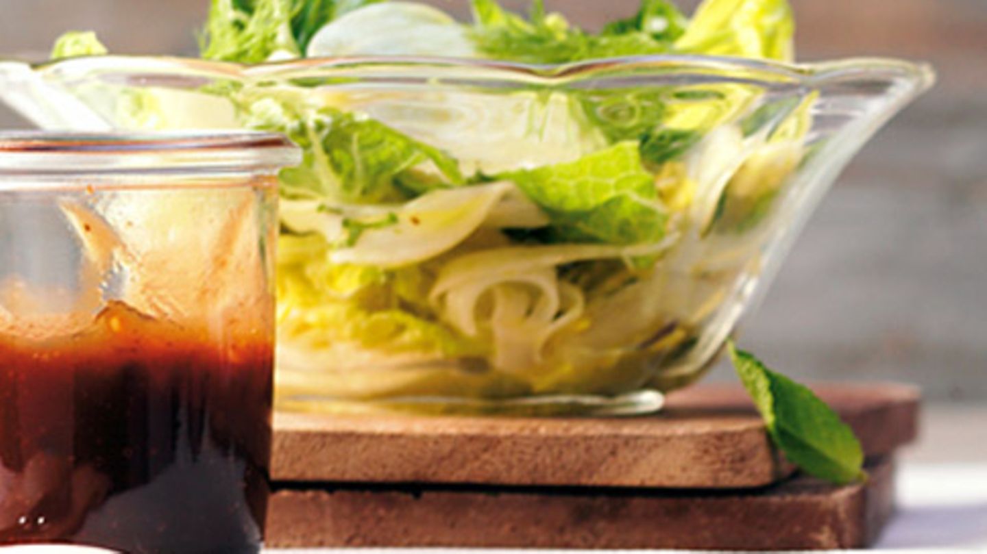 Römersalat mit Fenchel Rezept