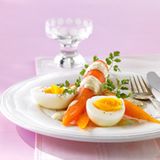 Geschmorte Möhren mit Frischkäse