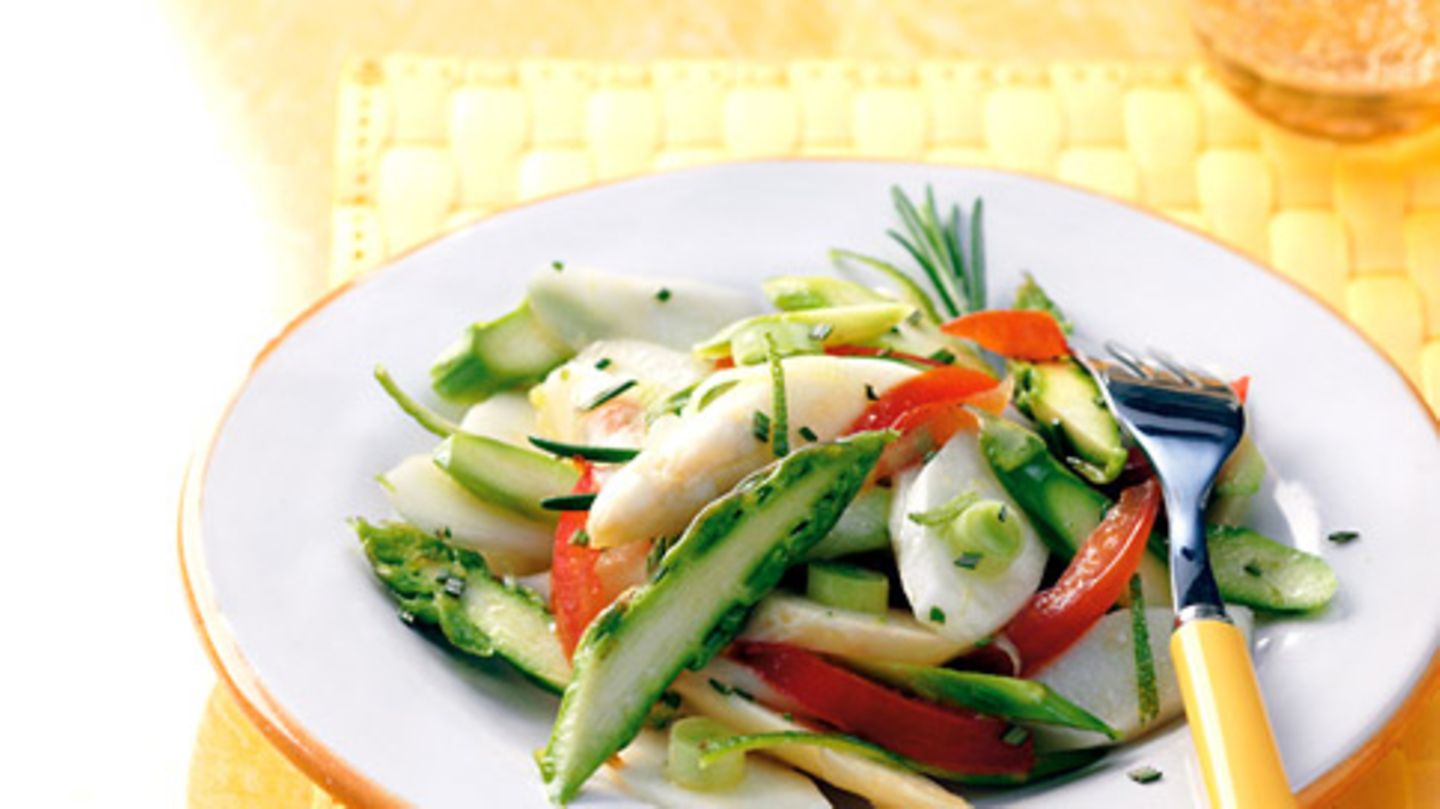 Roher Spargel mit Rosmarin und Limette Rezept