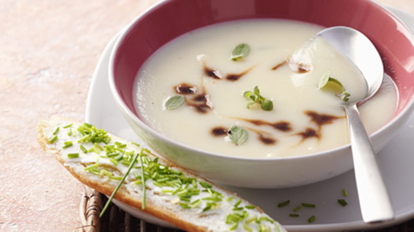 Kartoffel-Knoblauch-Suppe Rezept