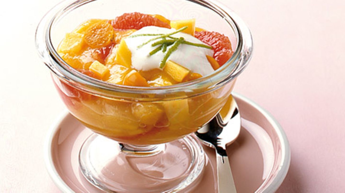 Exotische Fruchtgrütze Rezept