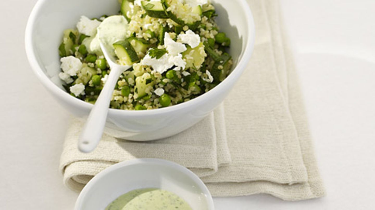 Grüner Bulgursalat Rezept