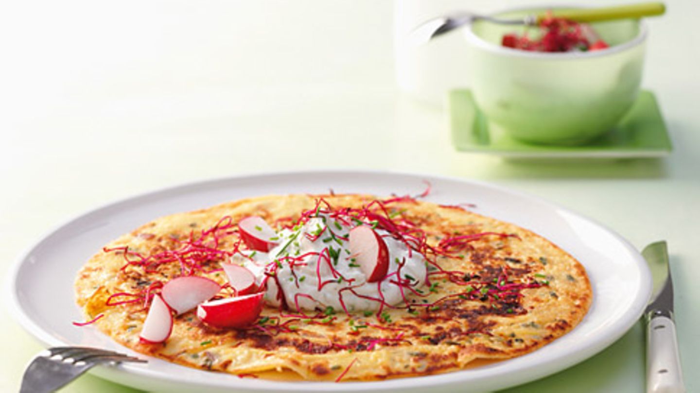 Kartoffel-Apfelpfannkuchen Rezept