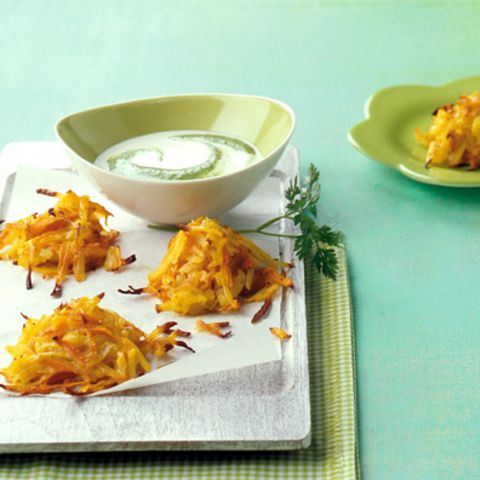 Kartoffel-Möhren-Küchlein