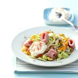 Spitzkohlsalat mit Aprikosen