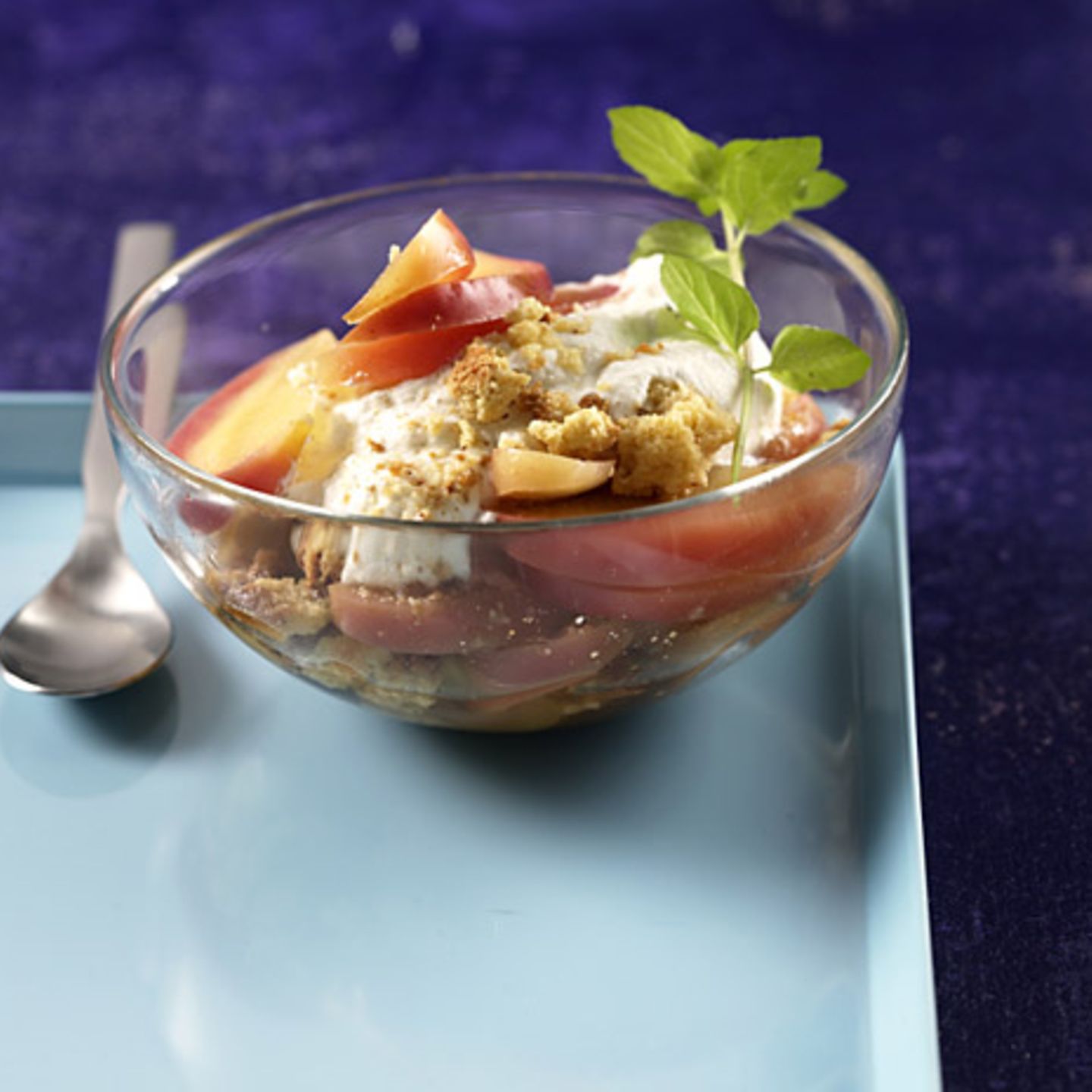 Apfelkompott mit Cantuccini