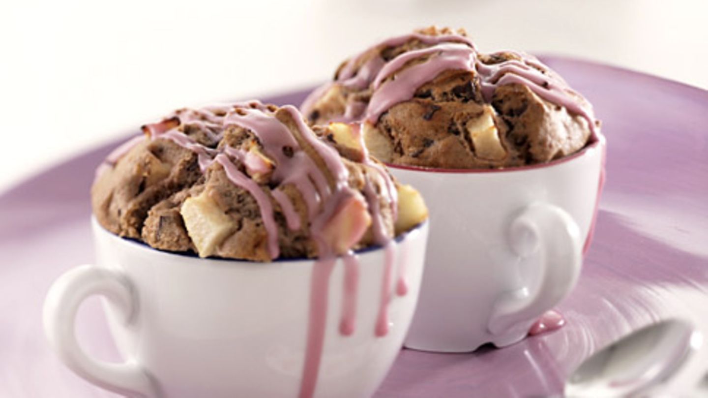 Rotweinkuchen mit Birnen Rezept
