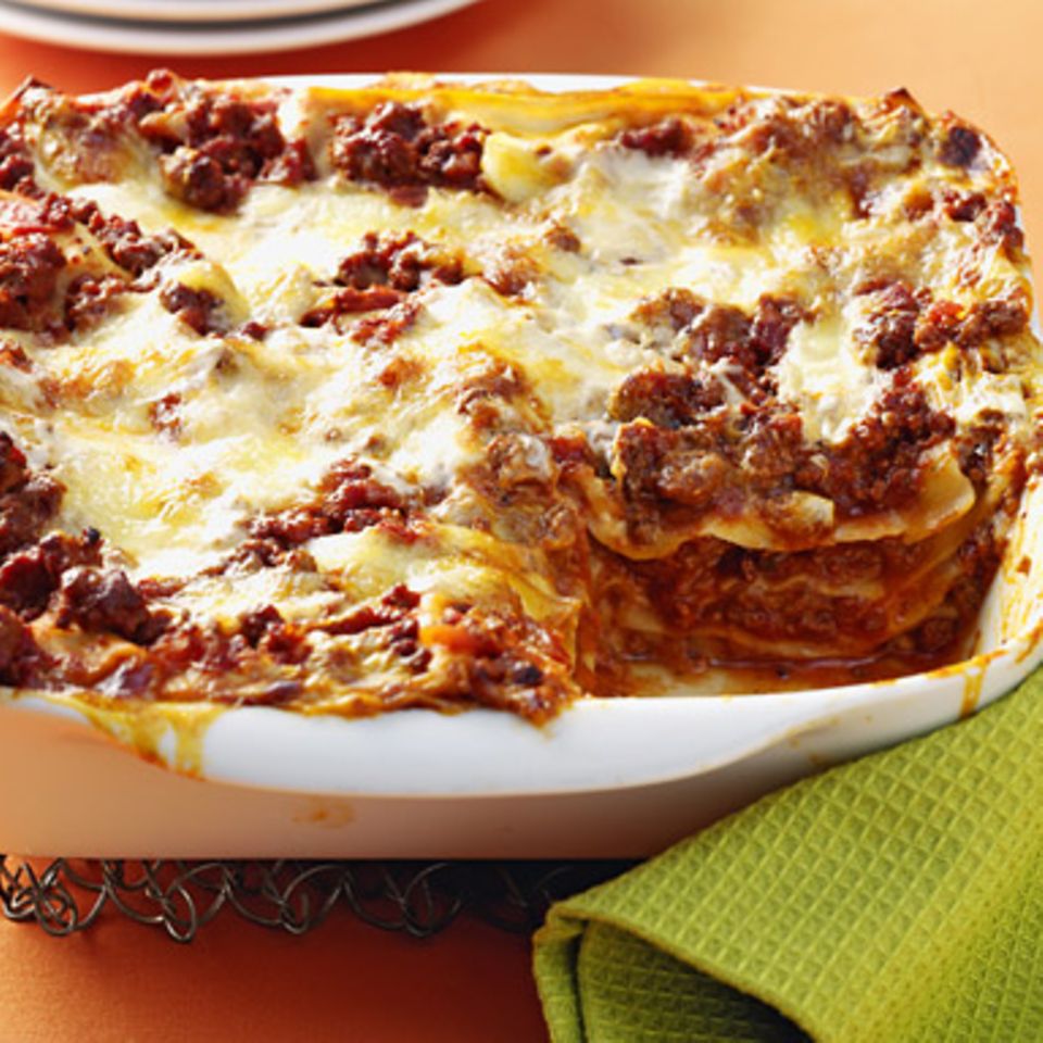 Klassisches Lasagne-Rezept - [ESSEN UND TRINKEN]