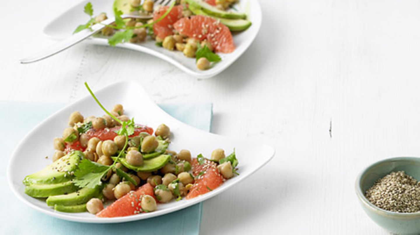 Kichererbsen-Avocado-Salat Rezept