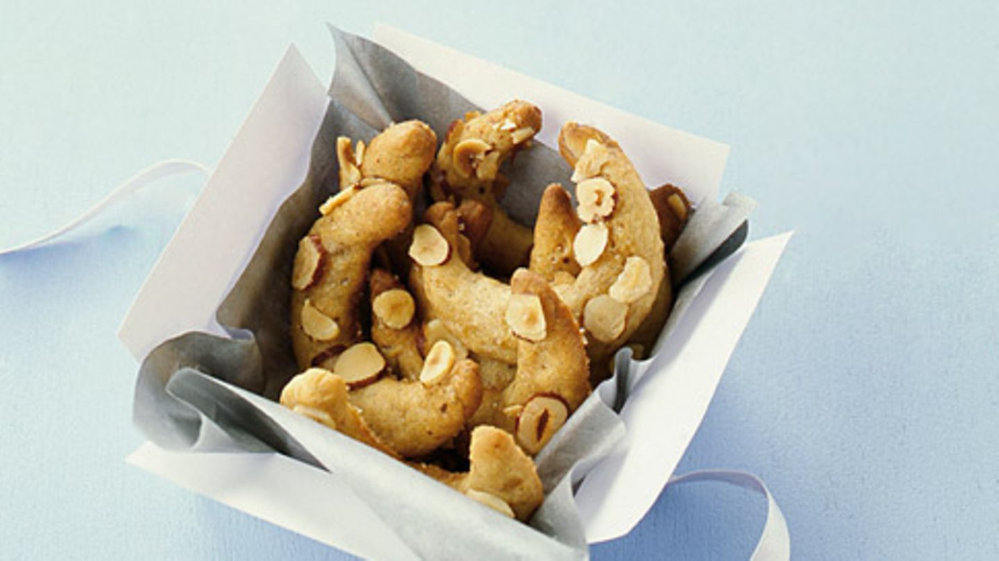 Nuss-Ingwer-Kipferl Rezept - [ESSEN UND TRINKEN]