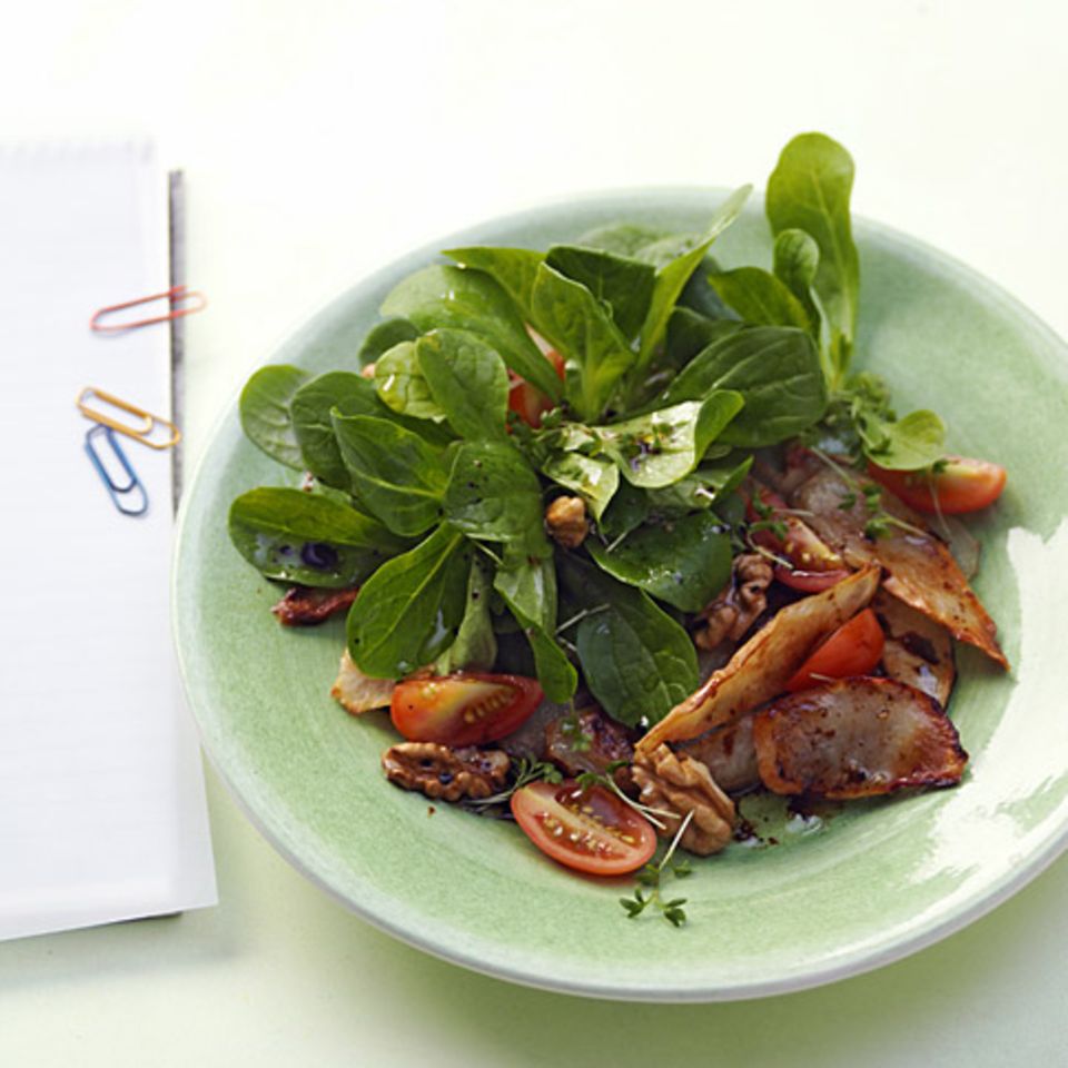 Feldsalat mit Topinambur