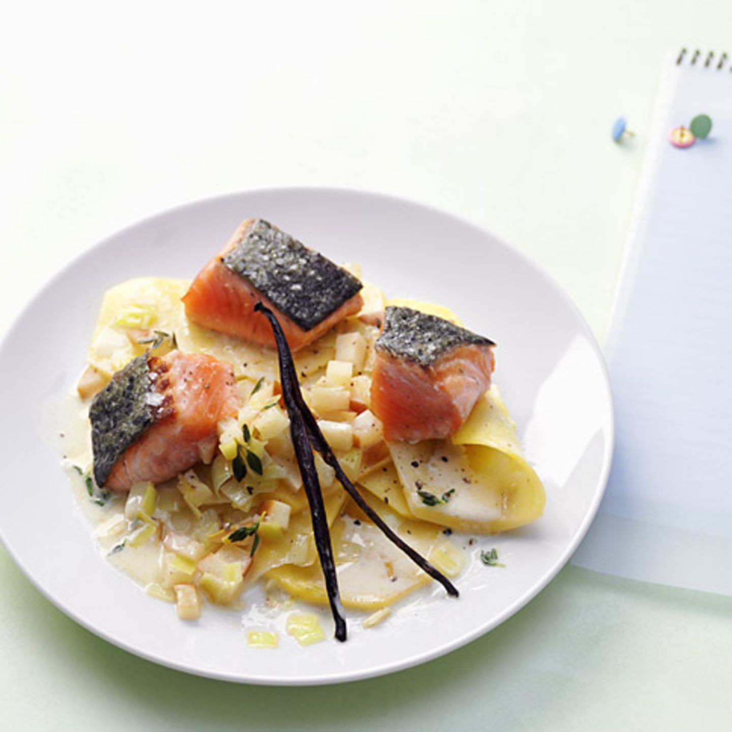 Steckrübengemüse mit Lachs Rezept - [ESSEN UND TRINKEN]