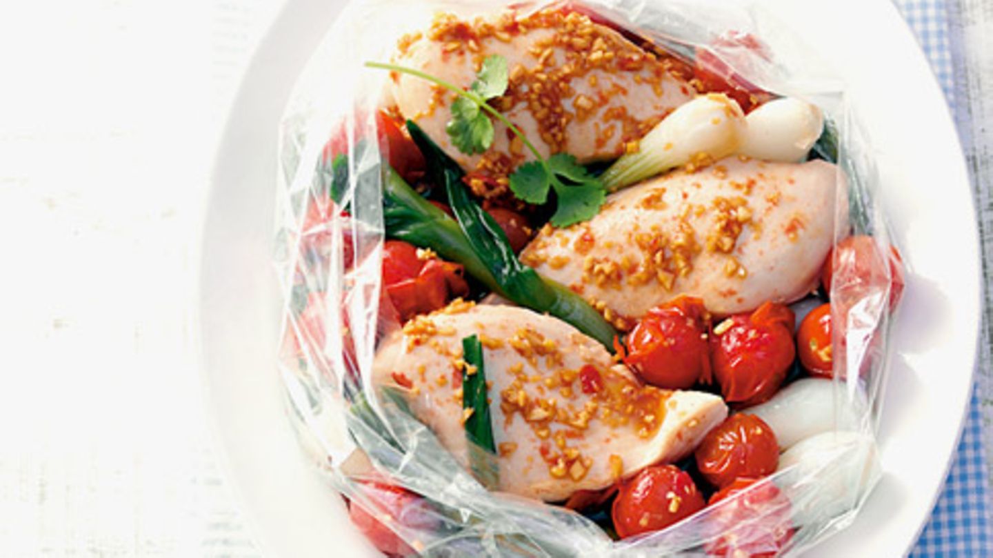 Hähnchenbrust mit Tomaten Rezept
