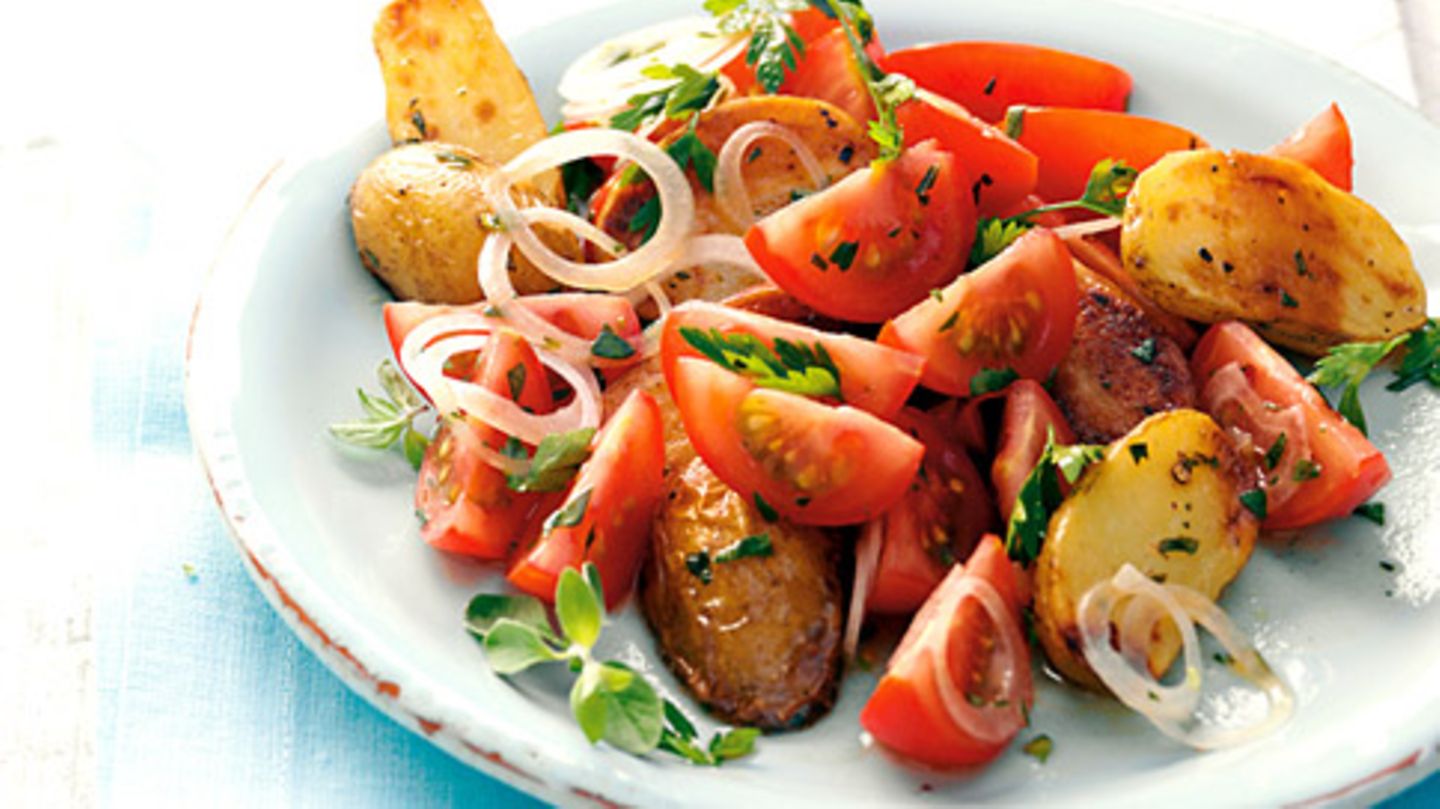 Kartoffel-Tomaten-Salat Rezept