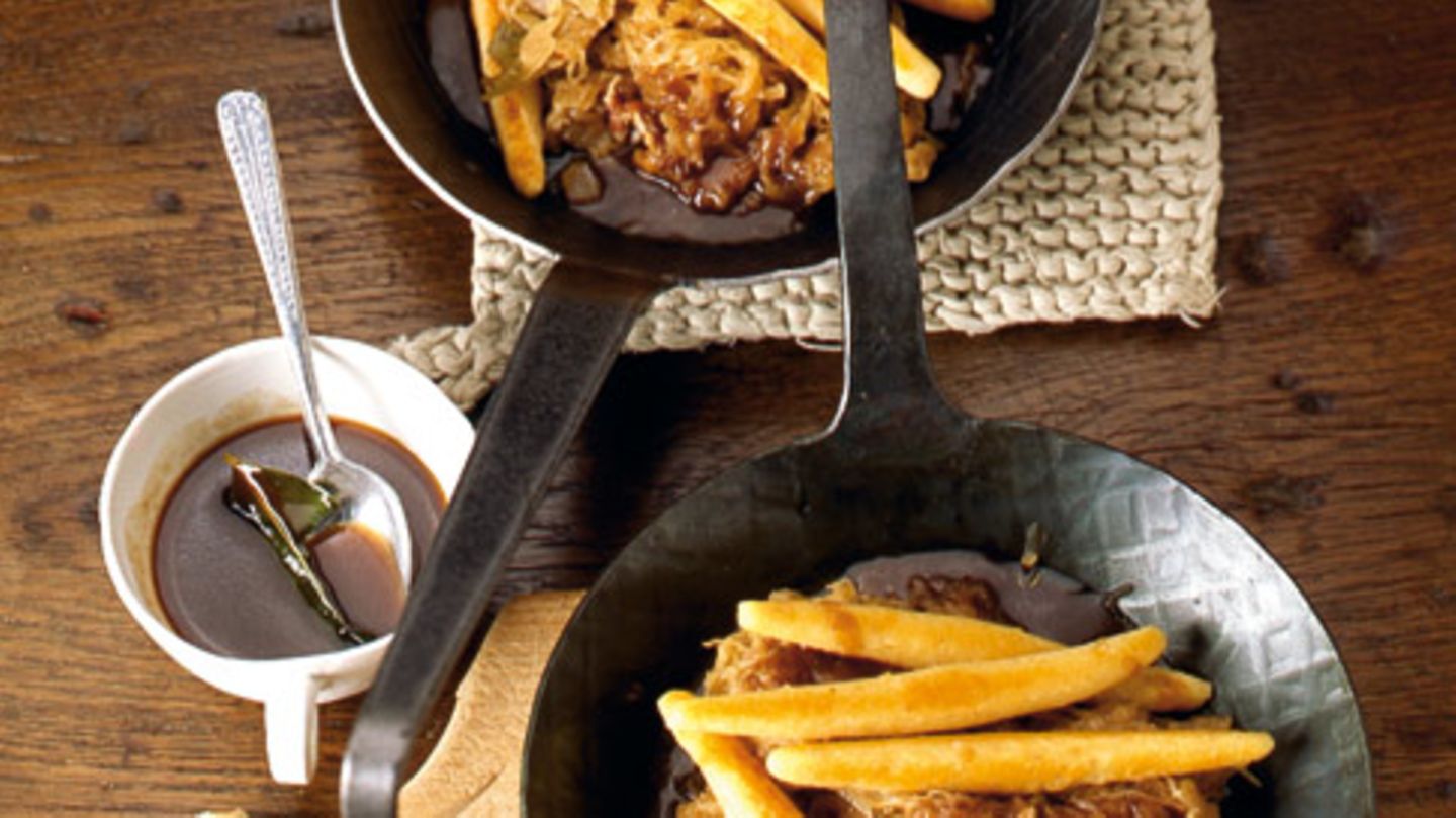 Schupfnudeln mit Sauerkraut Rezept