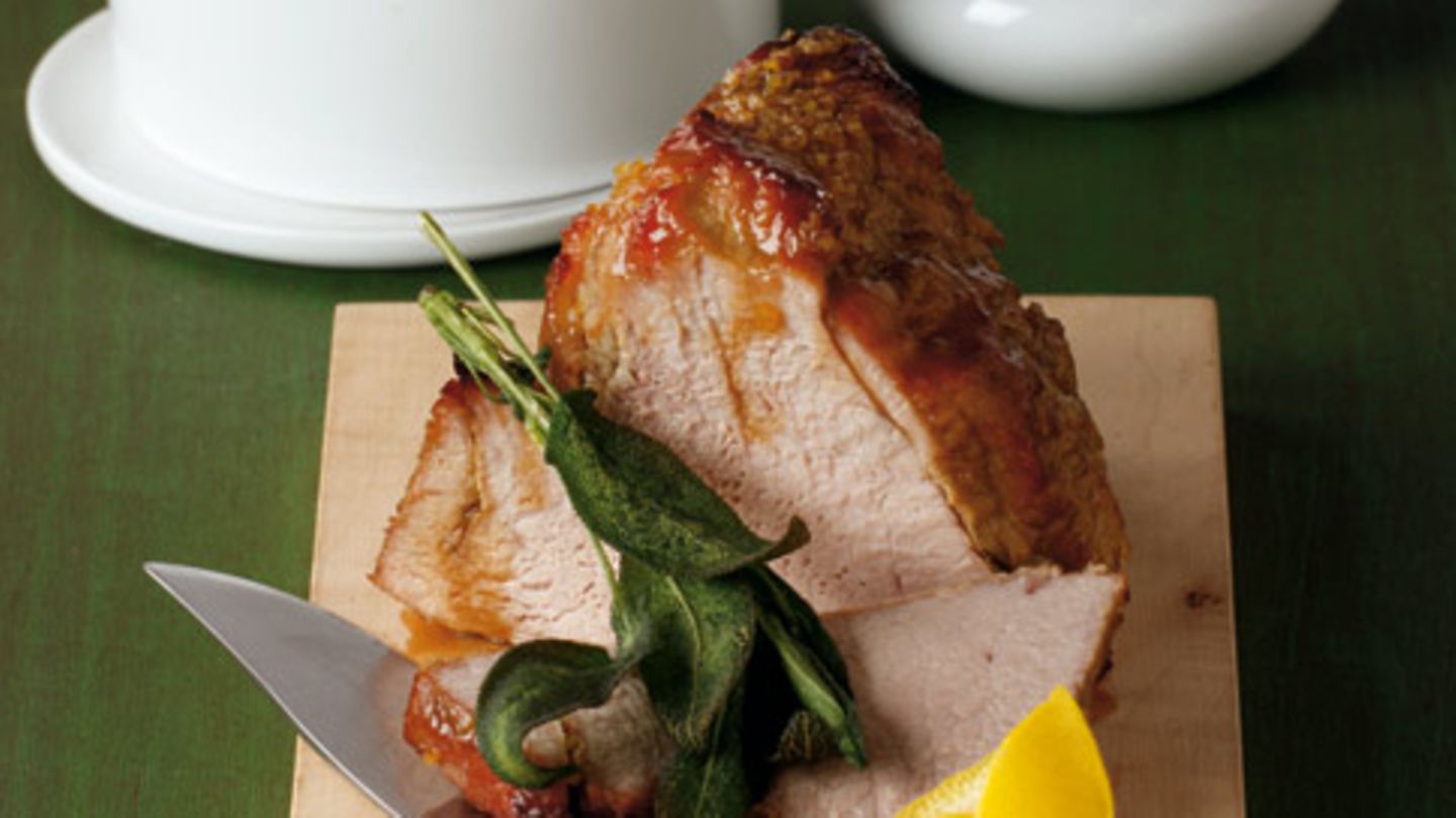 Schäufele mit Honigglasur Rezept