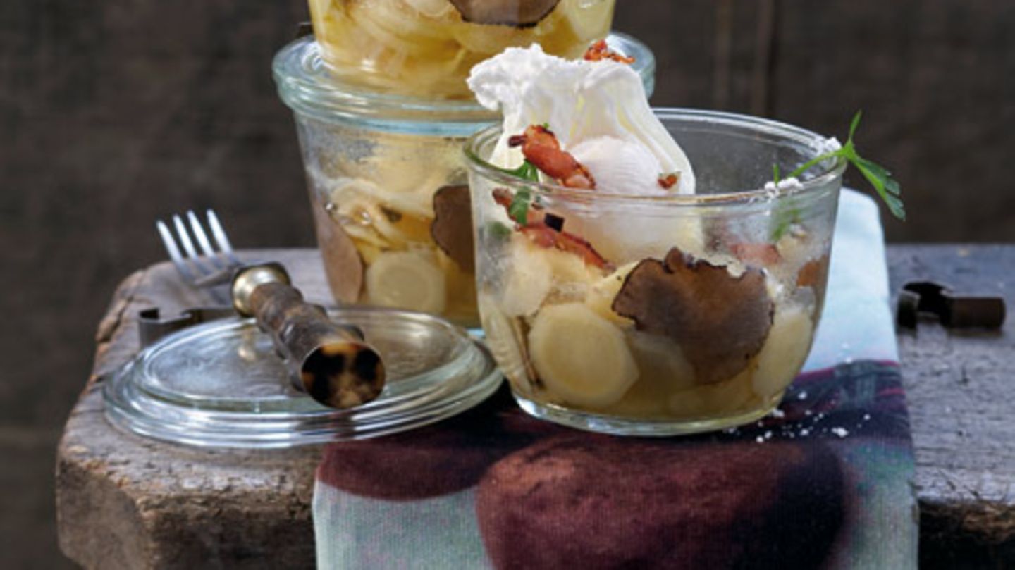 Getrüffelte Petersilienwurzeln Rezept