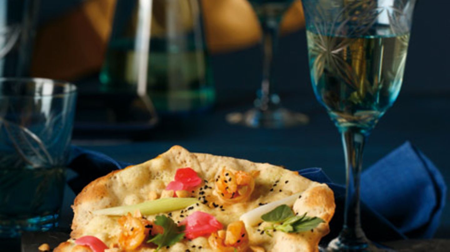 Asia-Flammekuchen Rezept - [ESSEN UND TRINKEN]