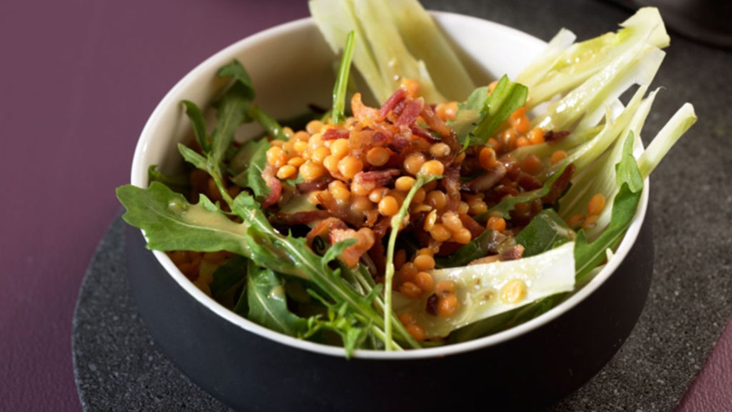 Linsensalat mit Fenchel Rezept
