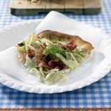 Flammkuchen mit Fenchel