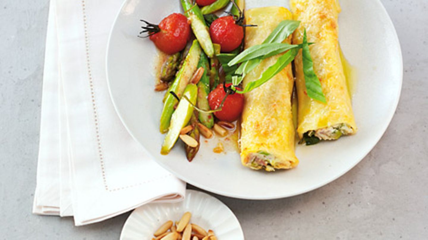 Spargel-Cannelloni Rezept - [ESSEN UND TRINKEN]