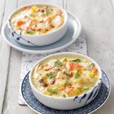Gemüseauflauf mit Kerbel-Béchamel