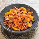 Möhrensalat mit Orangenfilets