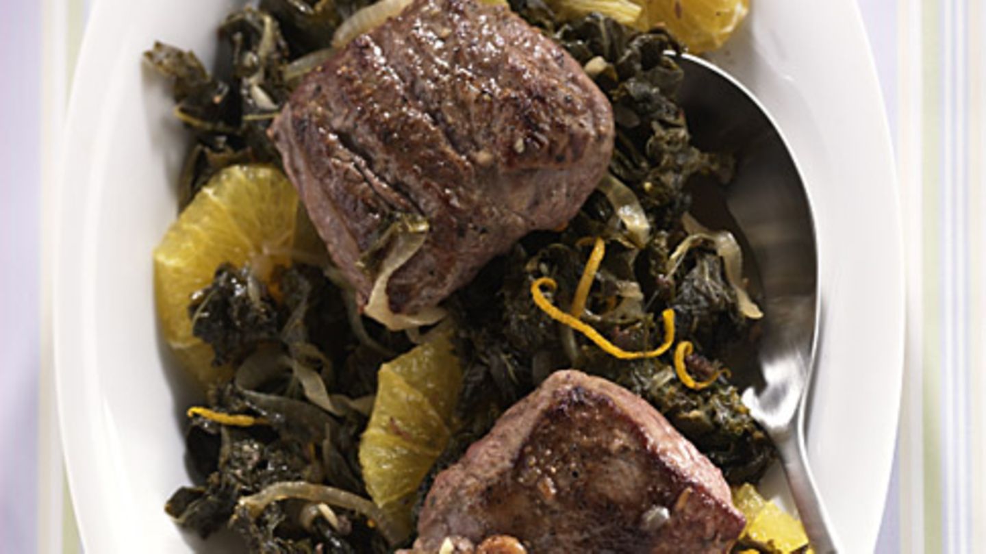 Grünkohl mit Orangen Rezept