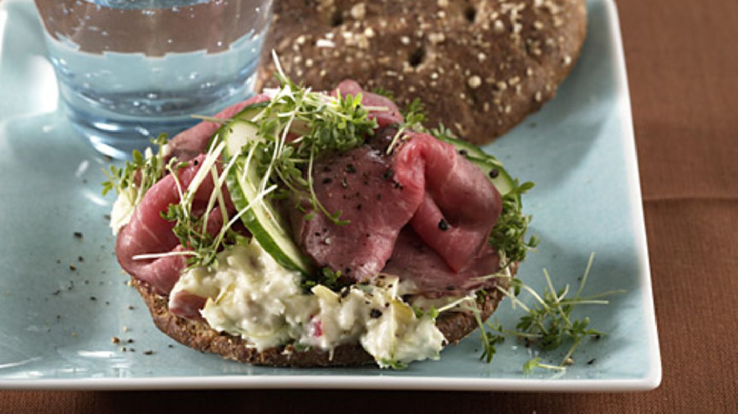 Roastbeef-Sandwich Rezept