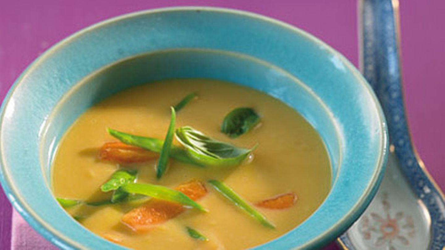 Süßkartoffel-Kokossuppe Rezept
