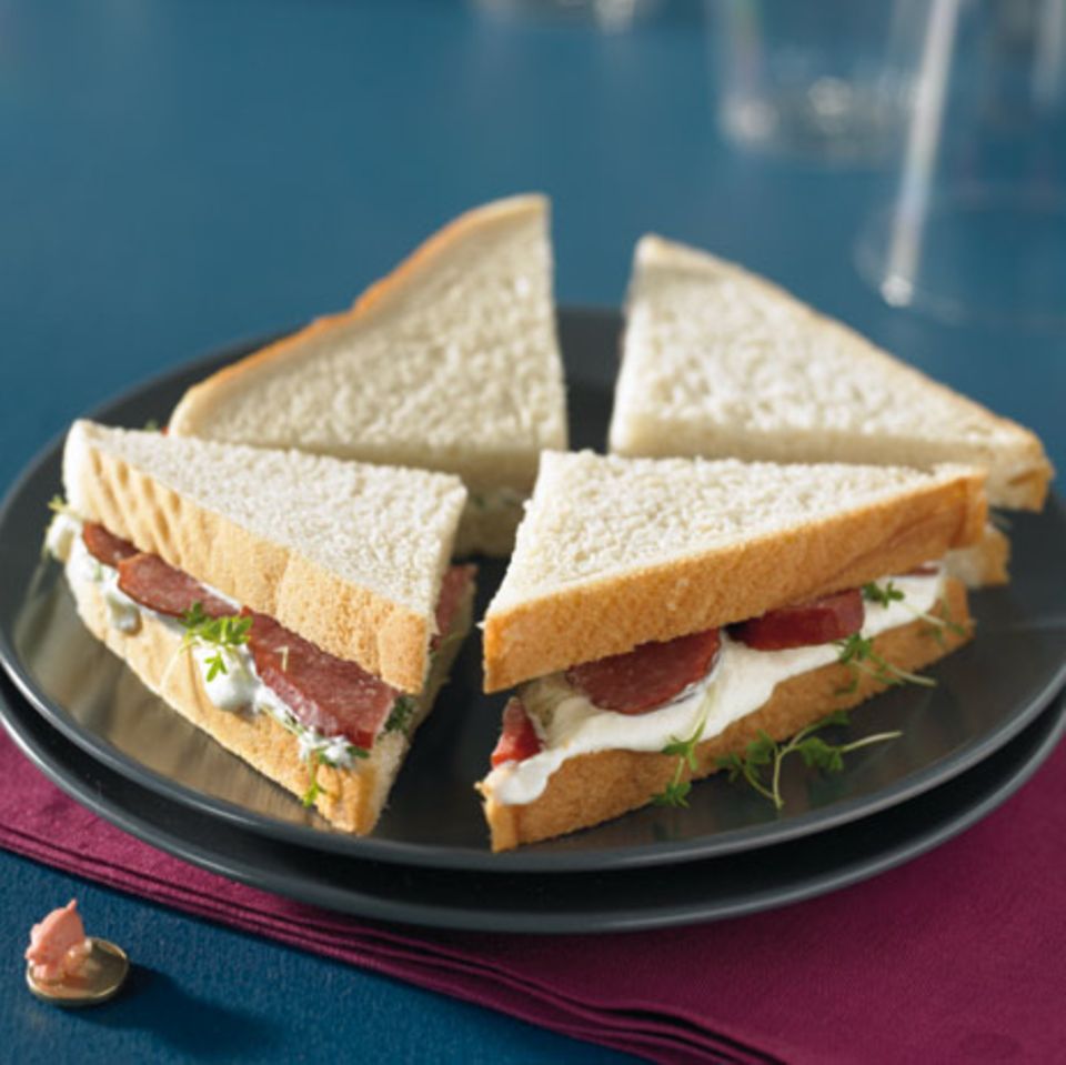 Cabanossi-Sandwich