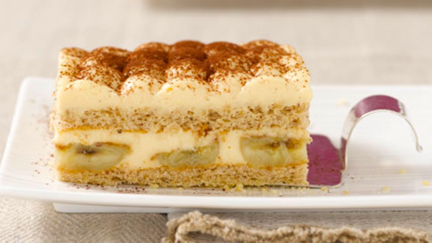 Banana-Josephine-Schnitten Rezept