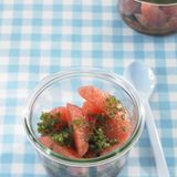 Pink Grapefruit mit Minze