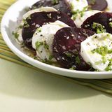 Rote-Bete-Mozzarella