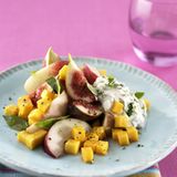 Pfirsich-Mango-Salat