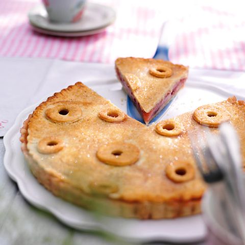 Birnen-Preiselbeer-Pie