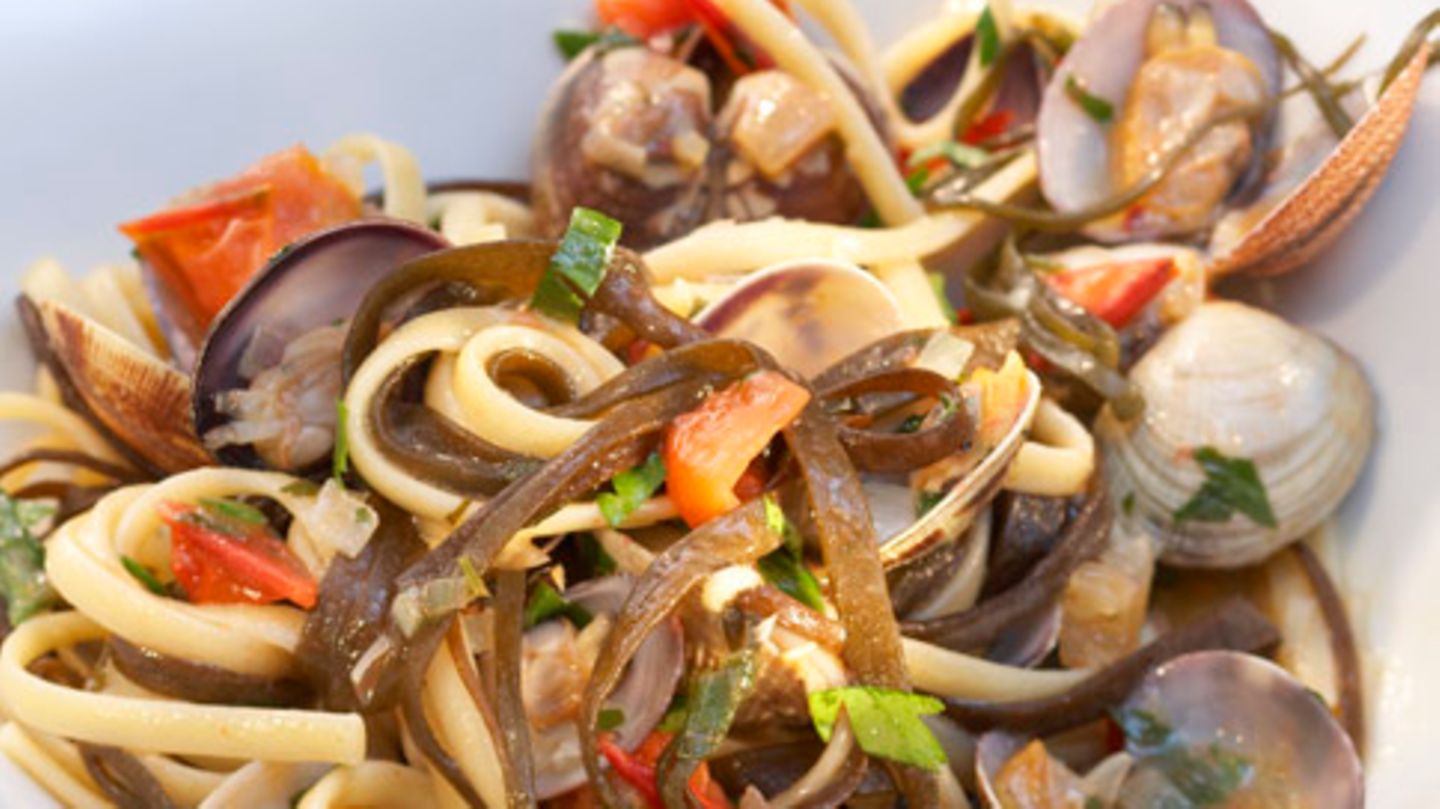 Meerespasta mit Vongole Rezept