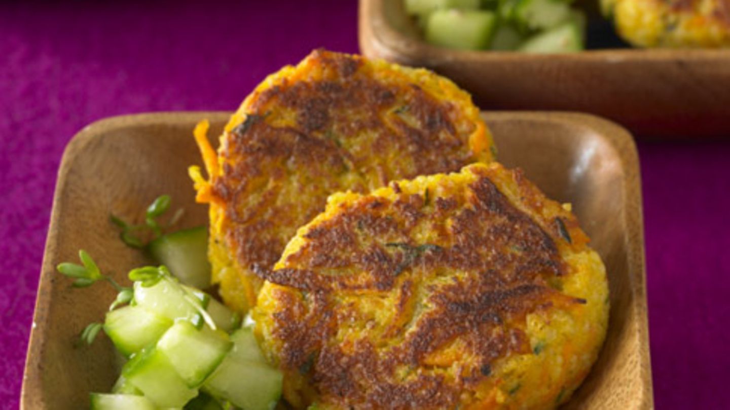 Möhren-Couscous-Bratlinge Rezept