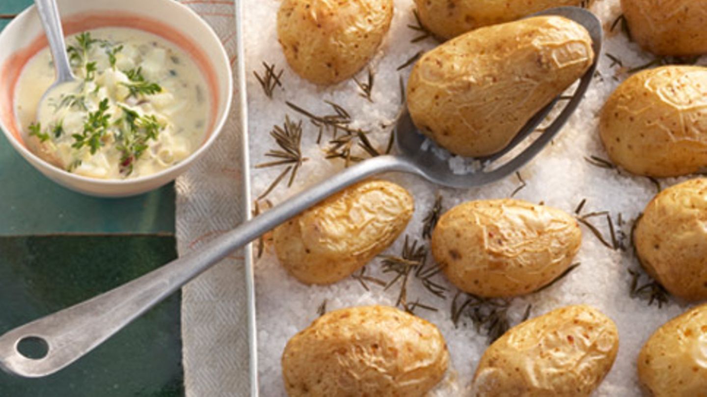 Junge Kartoffeln mit Kresse-Remoulade Rezept