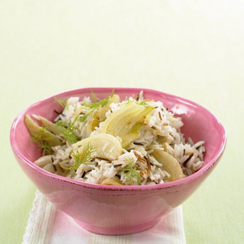 Wildreis mit Fenchel