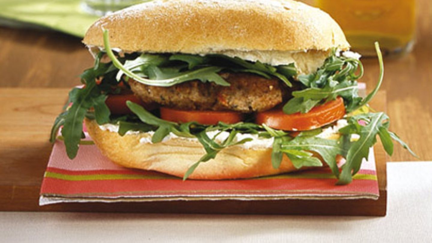 Mediterrane Lamm-Burger Rezept