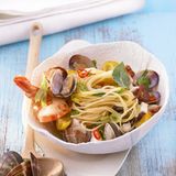 Spaghettini mit Meeresfrüchten