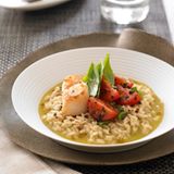 Risotto mit Kaffee-Tomaten