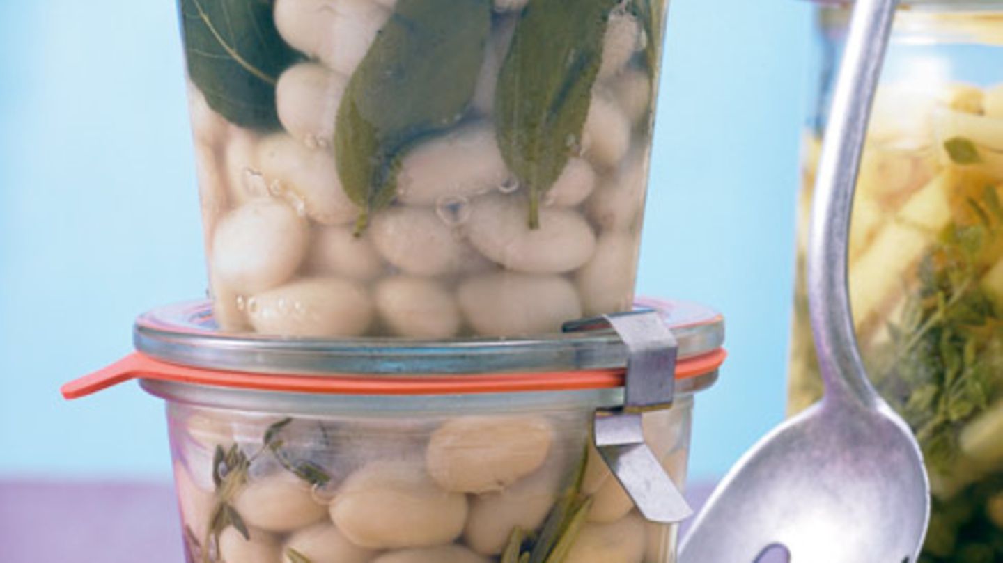Palbohnen mit Kräutern der Provence Rezept